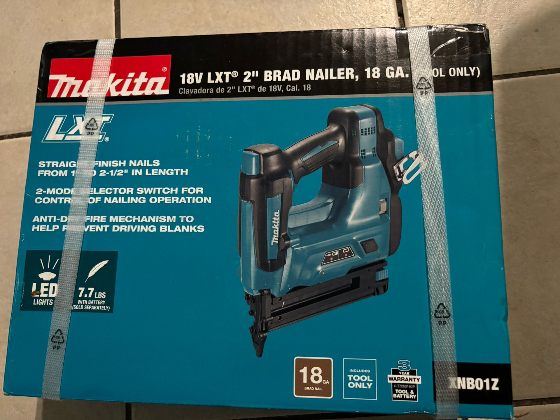 Makita 18 Gage Brad Nailer