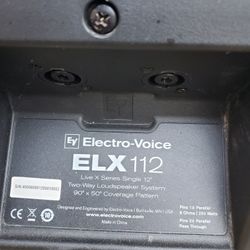 BOCINAS ELECTRO VOICE
