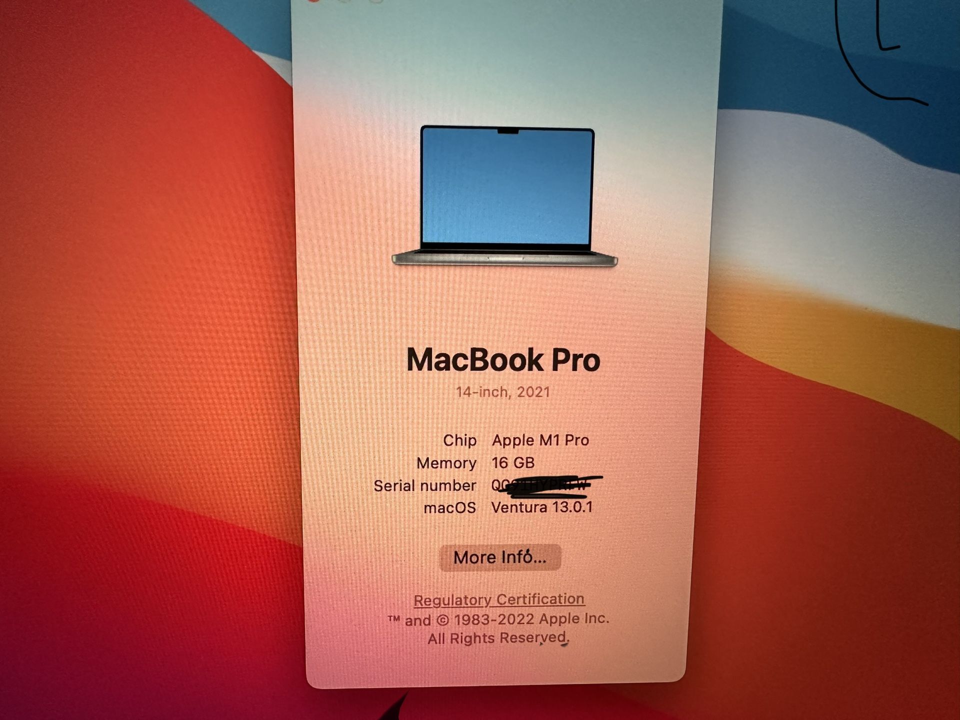 MacBook Pro 14 Inch