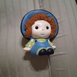 Vintage Holly Hobbie Coin Bank