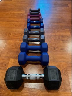 11 pieces dumbbells