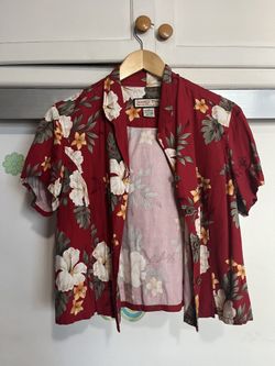 Red Hawaiian Shirt