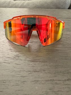 Men’s orange los Reyes sunglasses