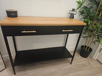 Console Table / Entryway Table with Drawers & Shelf