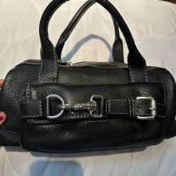 LEATHER MICHAEL KORS PURSE 