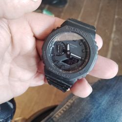 G Shock Watch Blk/Blk