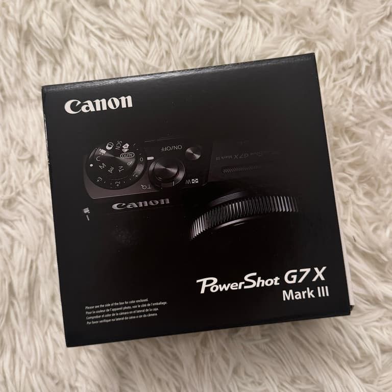Canon G7 X Mark III - Brand New.