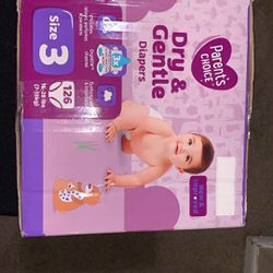 Parents Choice Diapers (size3) 