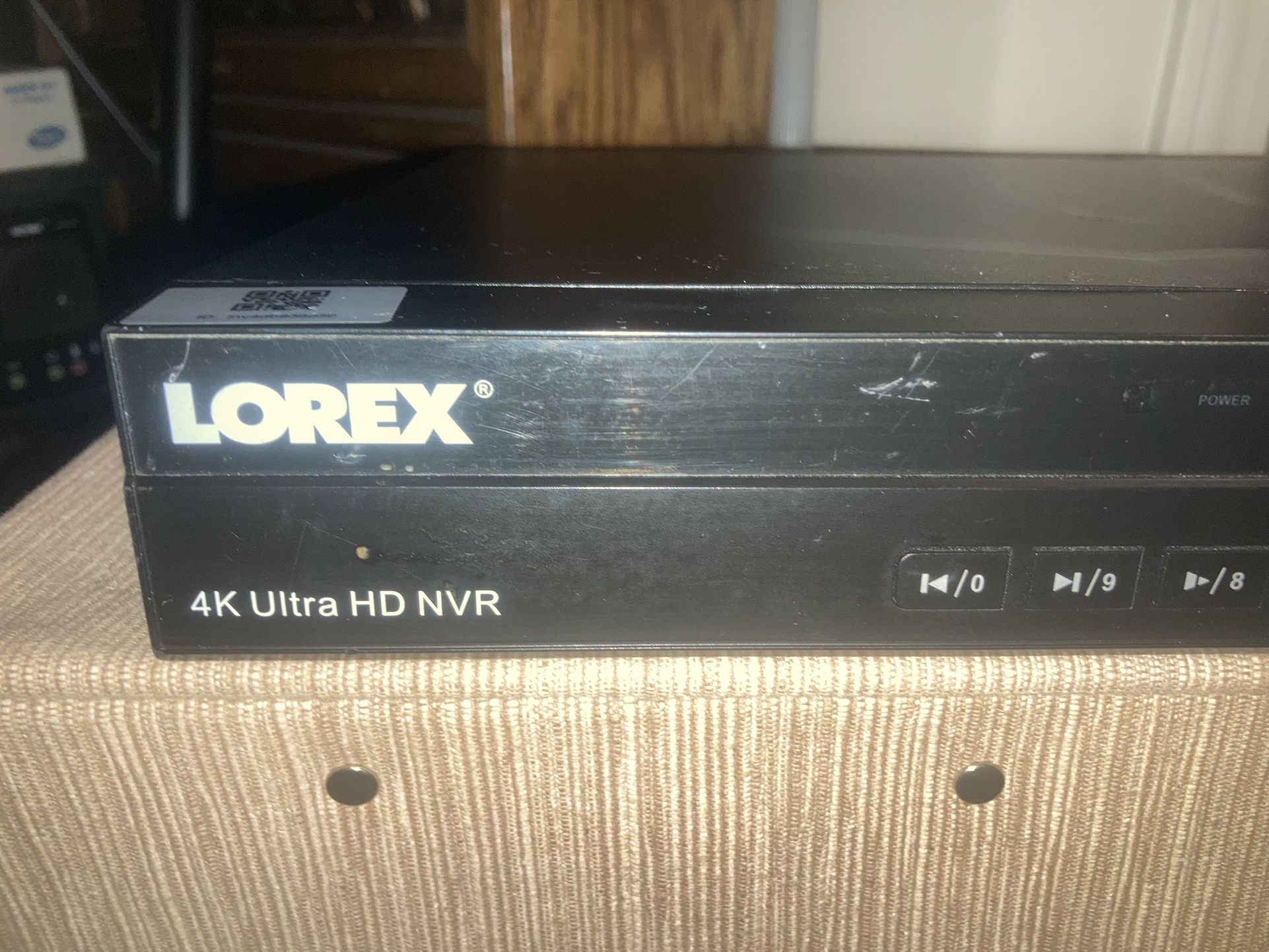 Lorex 4k ultra HD NVR