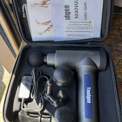 Youdgee Muscle Massage Gun Deep Tissue for Athletes 6 Speeds Levels 2500mah brand new