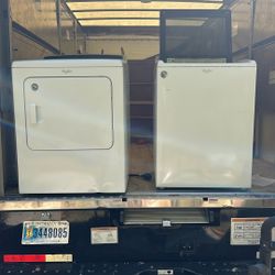 Whirlpool Touchscreen Washer & Dryer Set