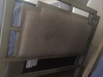 Bedframe nightstand dresser and boxspring