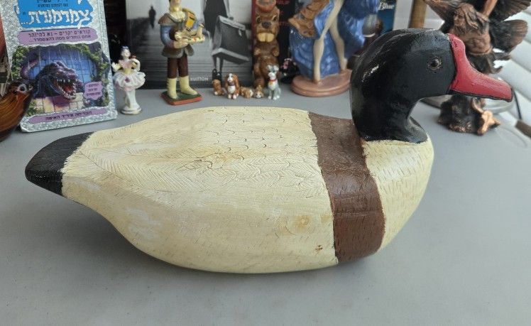 Vtg Shelduck Hand Made Duck Figurine by ROY KIDD