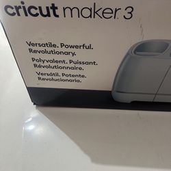 Cricut Maker 3 New 