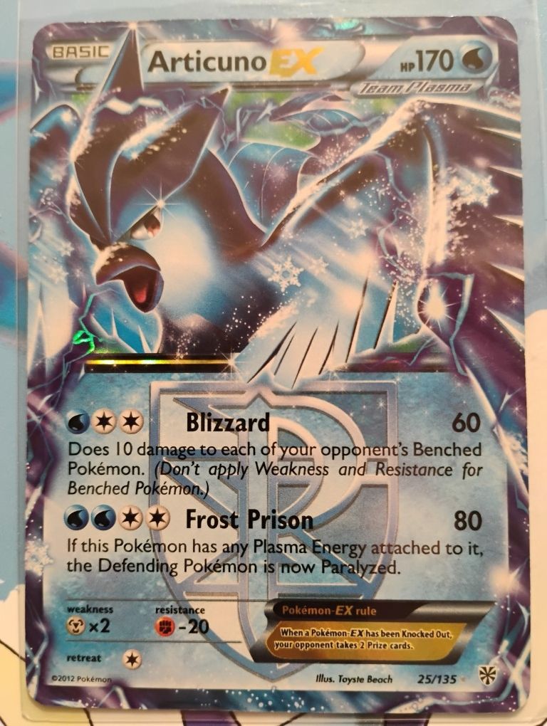 Articuno EX (Team Plasma) - Plasma Storm (PLS)