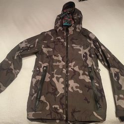 Volcom Owl Goretex Snowboard Jacket, Men’s Medium 