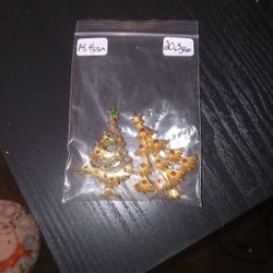 Gerry Pair Christmas Broaches