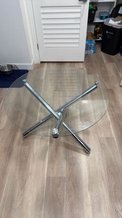 Glass table