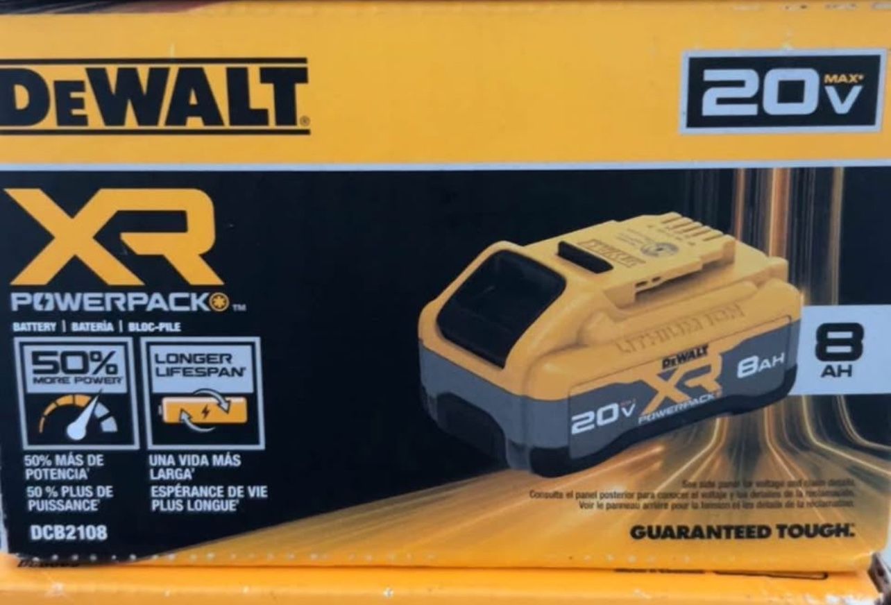 Dewalt 8.0 XR Battery