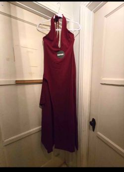 Babyboo Burgundy Dress