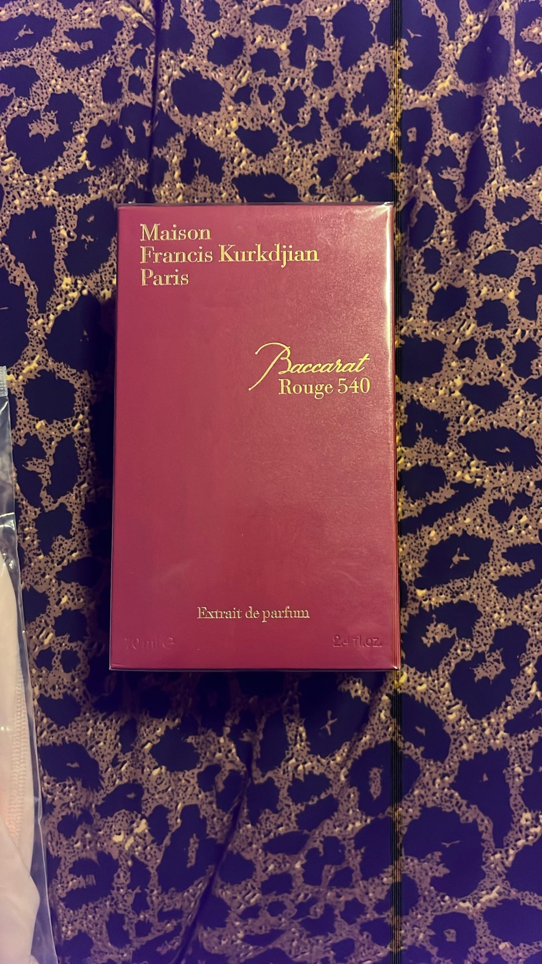Baccarat Cologne
