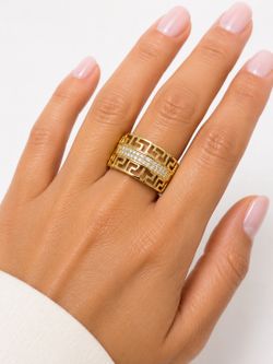 Set en oro  laminado 14 k