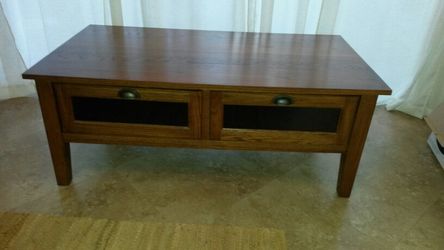 Wood Coffee Table.-- like new