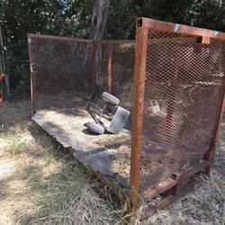 Metal Cage For Forklift 