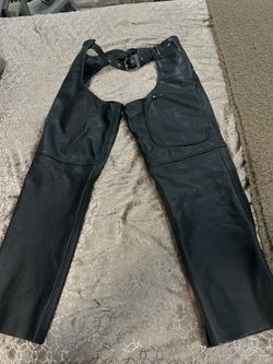 Leather Motorcycle Chaps