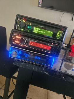 Kenwood pionner bluethoot stereos 50 each firm