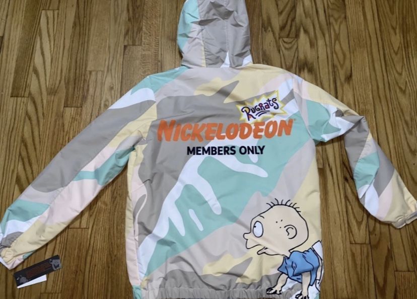 Nickelodeon Windbreaker Members Only X Nickelodeon Rugrats Members
