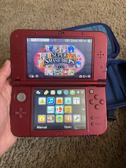 Nintendo 3DS XL Red Handheld Console