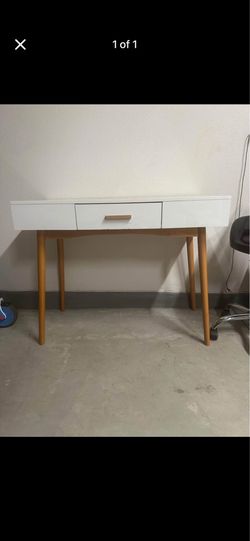 White desk