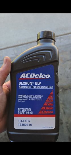 Acdelco dexron ULV trans oil