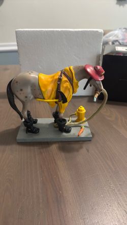 The Trail of Painted Ponies Fireman Figurine Retired 2003 Westland Giftware with Original Box
