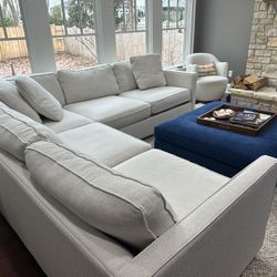 White Sectional Sofa