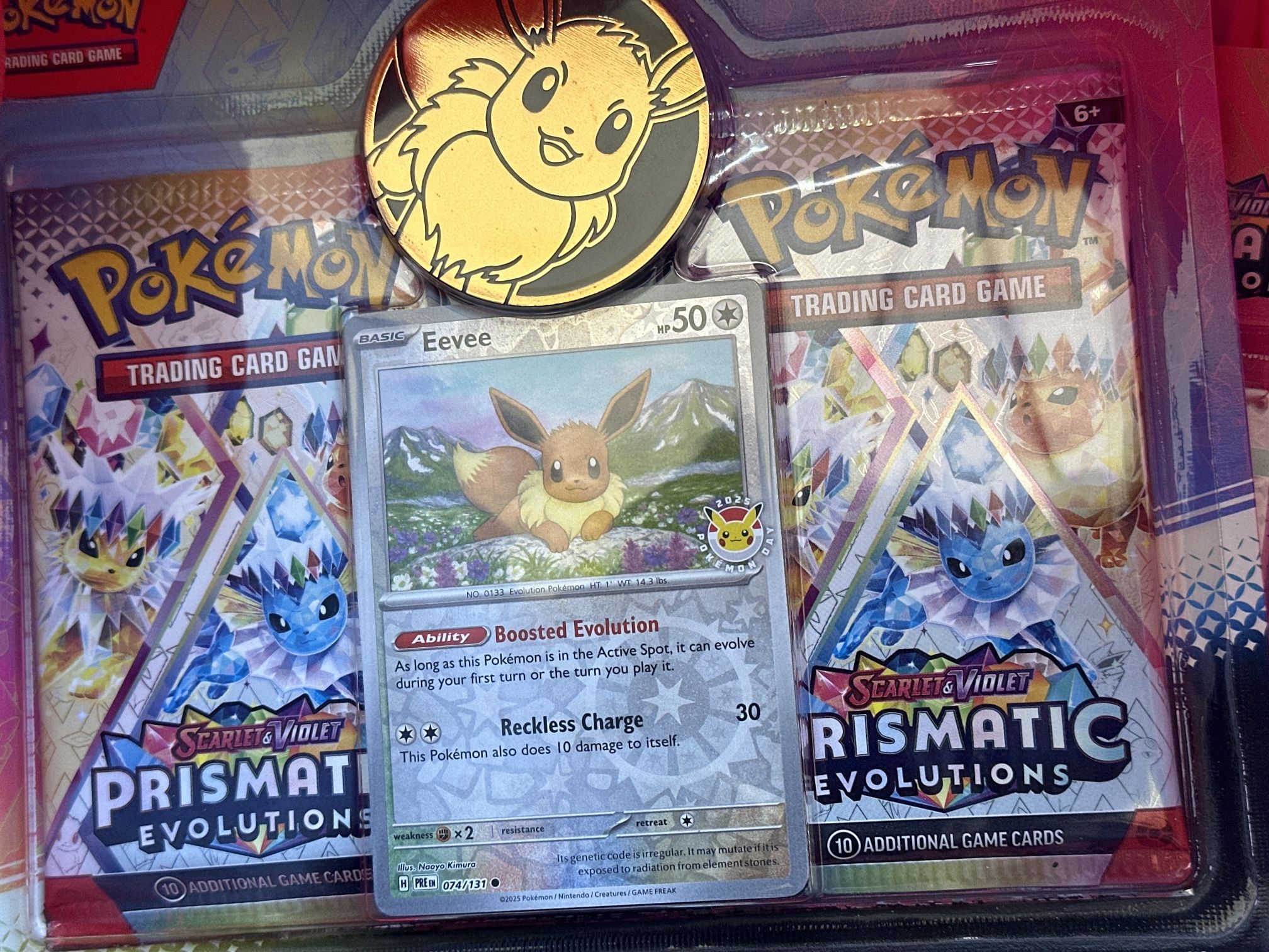 Prismatic Evolutions 2 Pack Blister