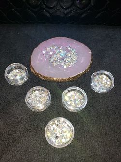 Nails Clear Crystals