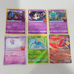 Pokémon TCG Card Lot of 6