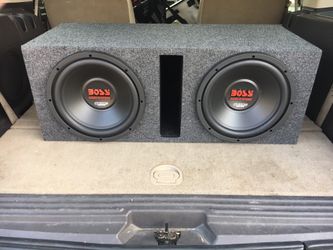 Boss CHAOS 12s in ported box. New