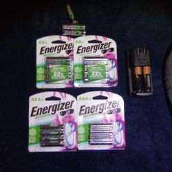 Rechargeable Batteries And Regular Batteries