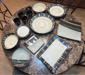 Sonoma & Sango 25-Piece Dishes Set