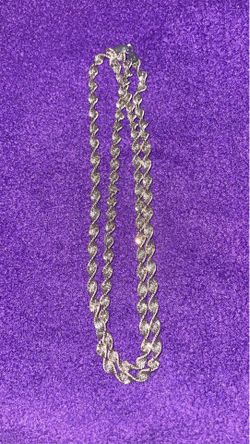 sterling silver rope