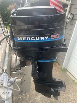 50 HP Mercury Runs Great