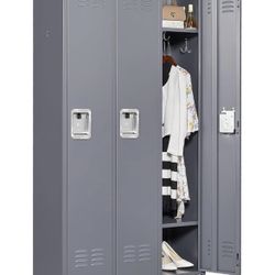 3 Door,Full Length Locker Storage