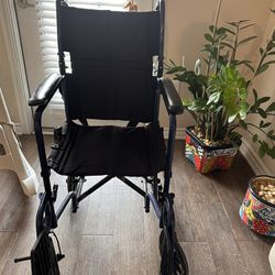 Travel Lightweight Aluminum Wheelchair 