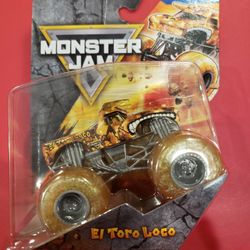 MONSTER JAM "EL TORO LOCO" Series 42, Collide-A-Scope,  1/64 Scale, VHTF