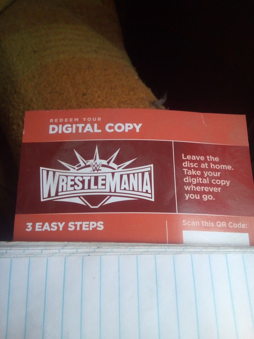 Wrestling mania? Digital copy