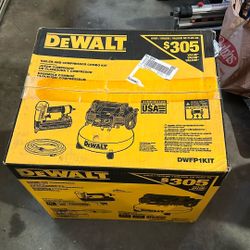 Nailer And Compressor Combo Kit 