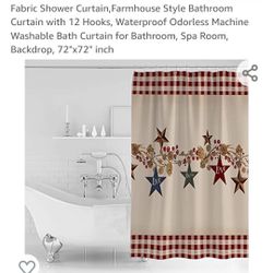 Shower Curtains Size 72X72 